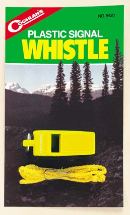 Coghlans Plastic Signal Whistle