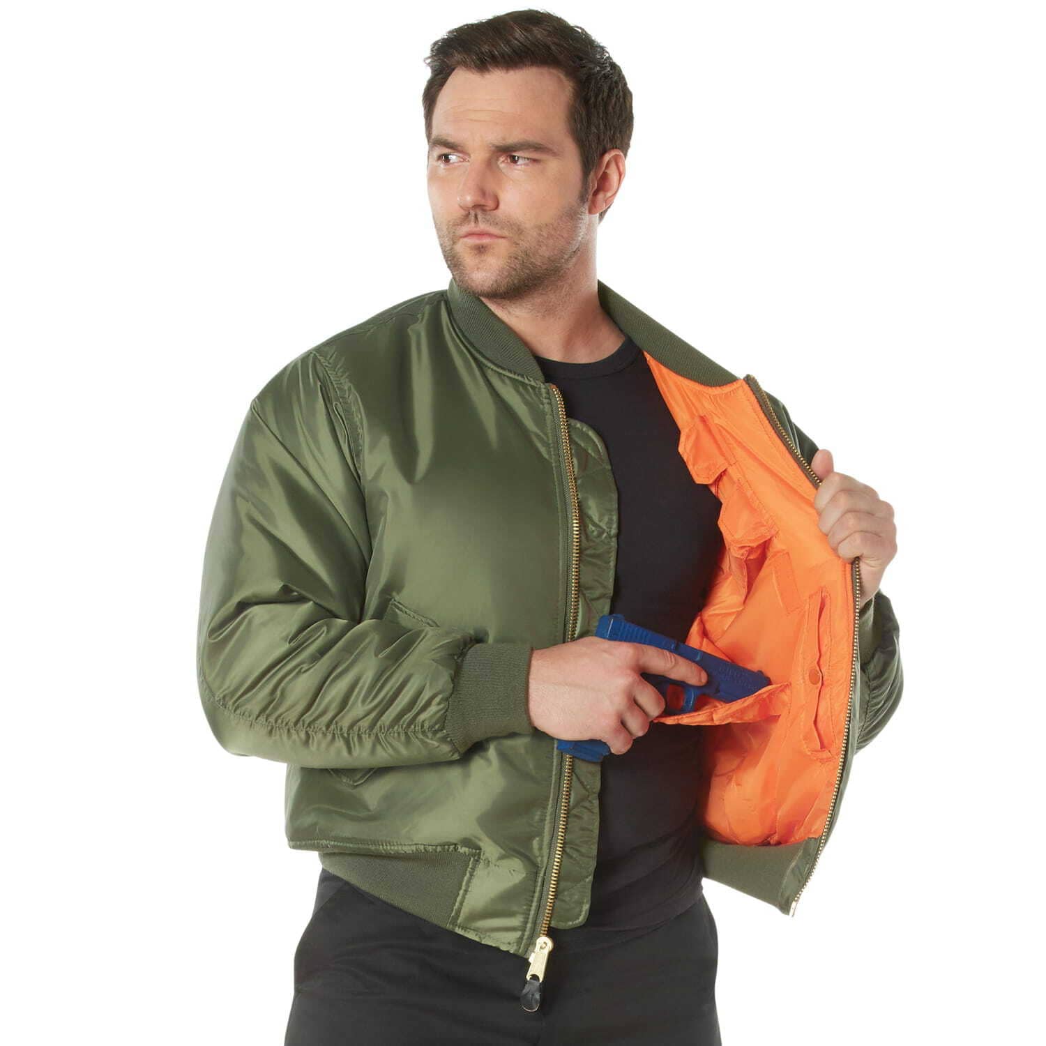 Concealed Carry MA-1 Bomber Jacket