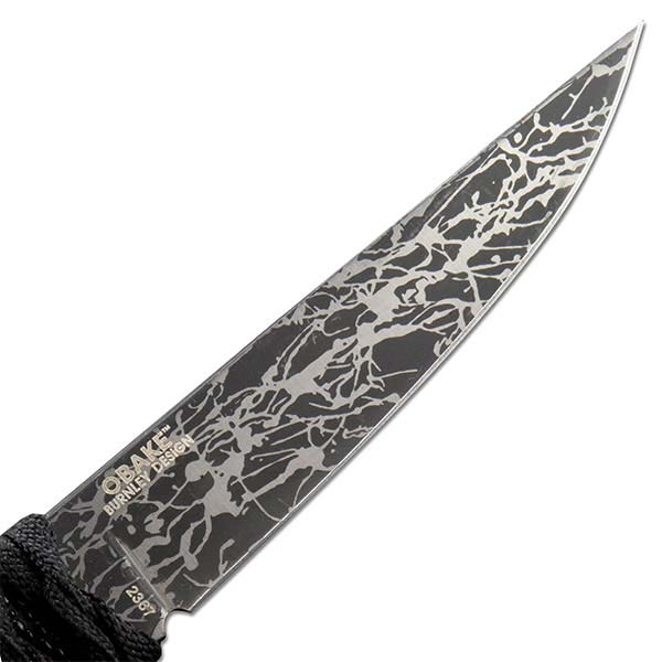 CRKT Obake by Lucas Burnley Fixed Blade Knife Paracord Handle - 2367