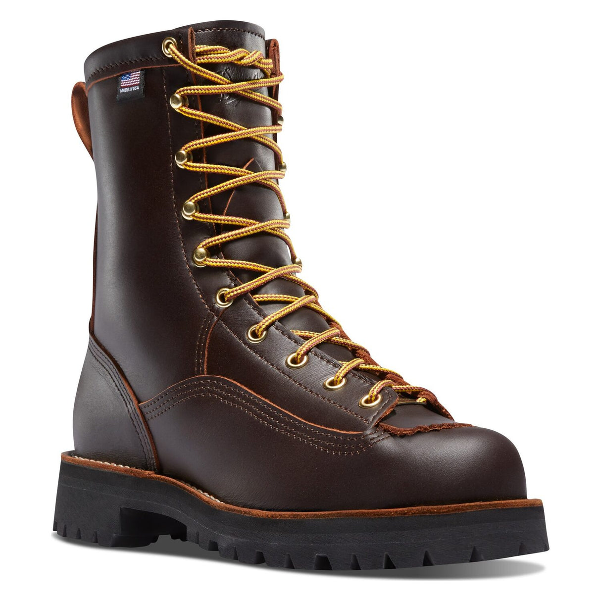 Danner Rain Forest 8-inch Brown Waterproof Work Boot