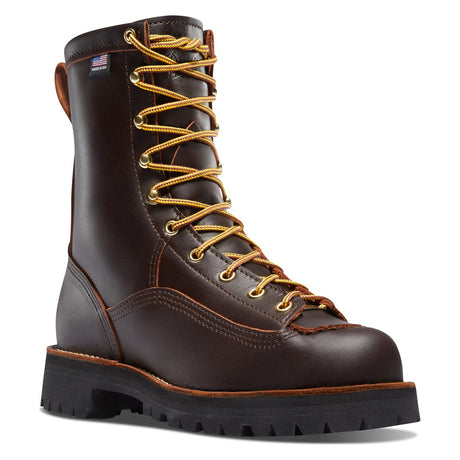 Danner Rain Forest 8-inch Brown Waterproof Work Boot