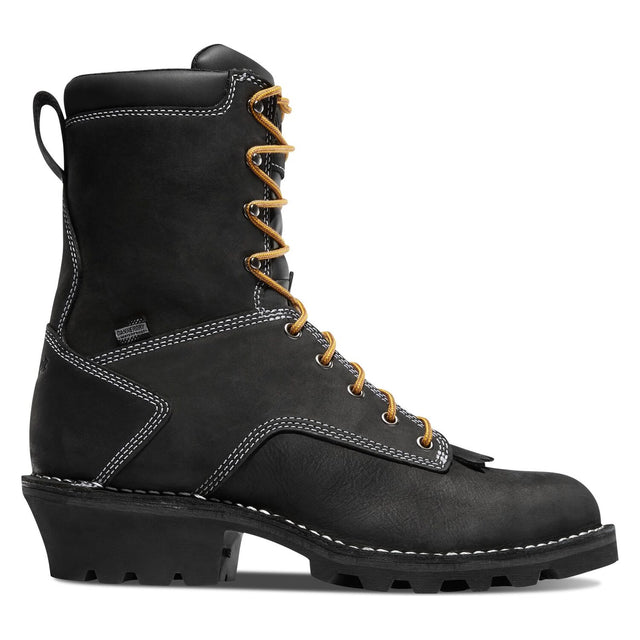 Danner Logger Black Waterproof Work Boot