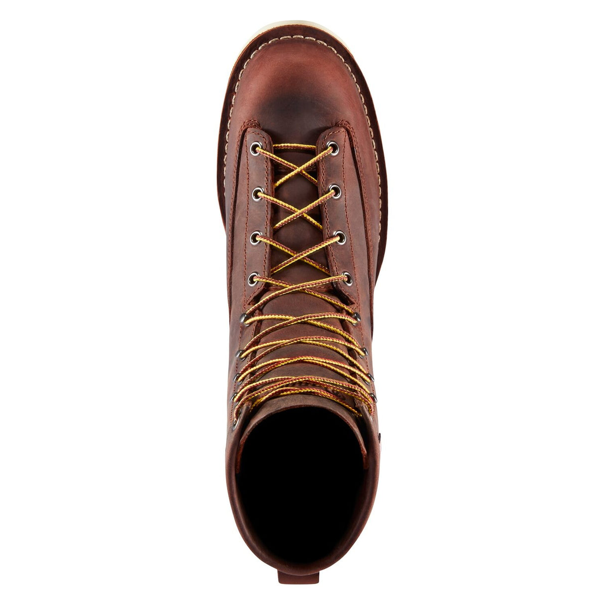 Danner Bull Run 8-inch Brown Vibram Cristy Plain Toe Work Boots - 15556