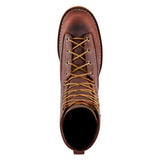 Danner Bull Run 8-inch Brown Vibram Cristy Plain Toe Work Boots - 15556