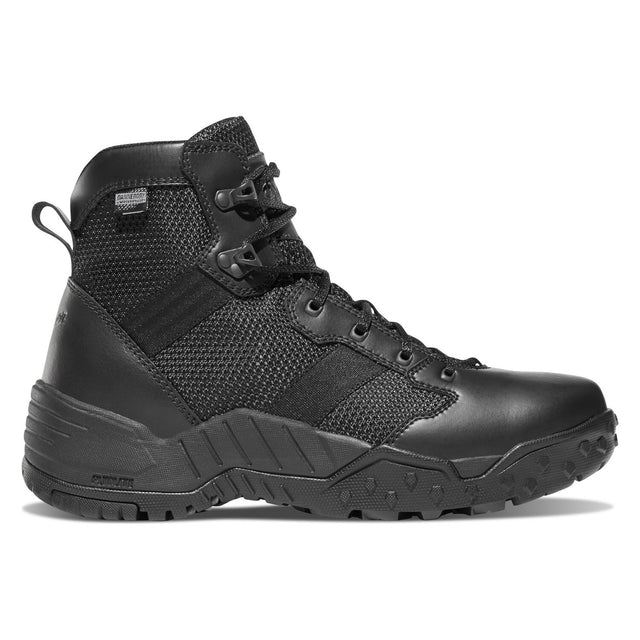 Danner Scorch Black Side-Zip 6-Inch Waterproof Tactical Boot