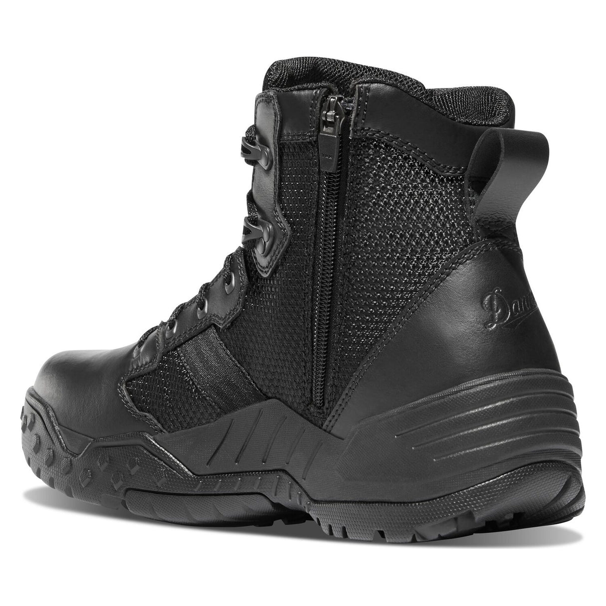 Danner Scorch Black Side-Zip 6-Inch Waterproof Tactical Boot