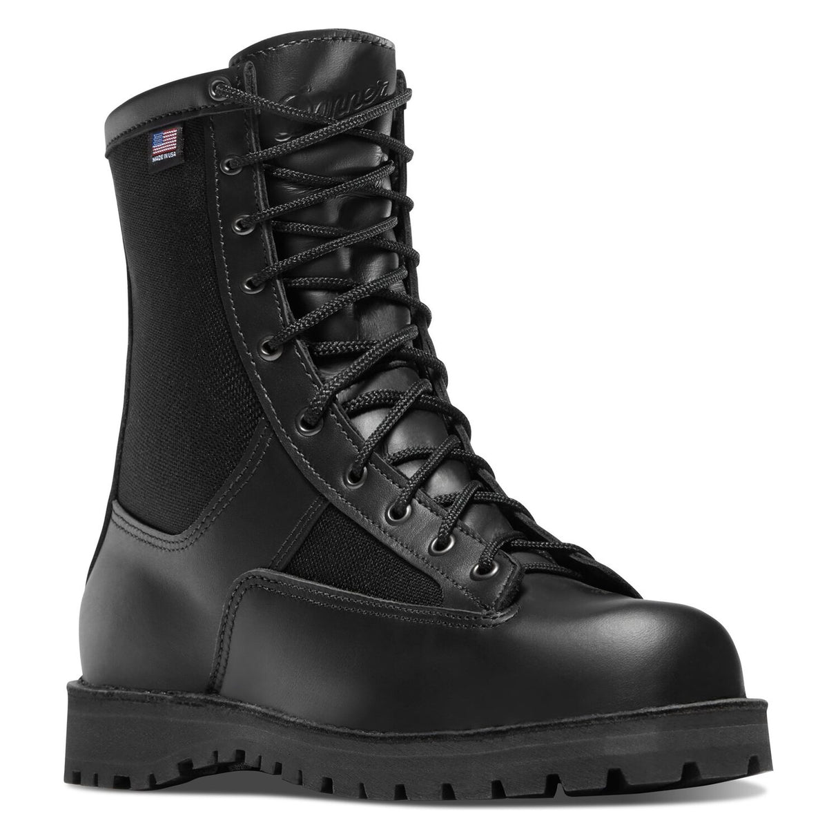 Danner Acadia 8 inch Black Thinsulate 200 Uniform Boot