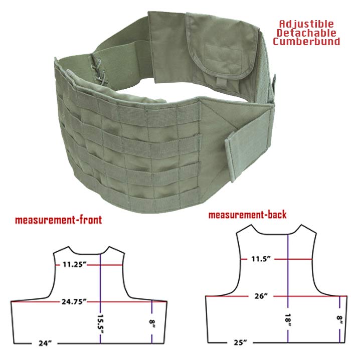 Condor Defender Plate Carrier Tactical Vest