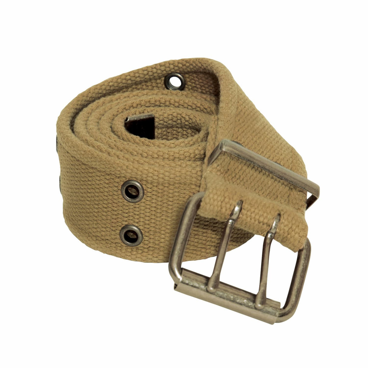 Vintage Double Prong Buckle Military Pistol Belt