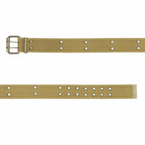 Vintage Double Prong Buckle Military Pistol Belt