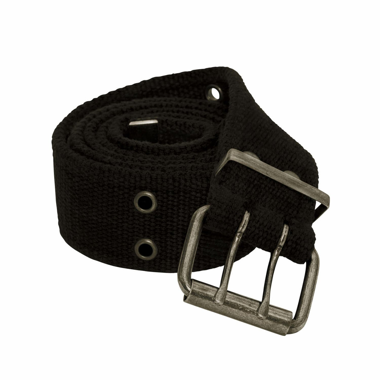 Vintage Double Prong Buckle Military Pistol Belt