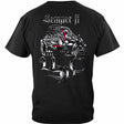 US Marines Steel Bulldog Semper Fi T-Shirt - back view