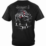 US Marines Steel Bulldog Semper Fi T-Shirt - back view