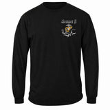 Marine Steel Bulldog Long Sleeve T-shirt - front view