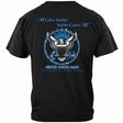 All Gave Some, Some Gave All - Navy T-shirt - back view