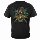 First in Last Out USMC in the Bush T-shirt - back view