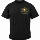 First in Last Out USMC in the Bush T-shirt - front view