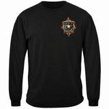 Once a Marine, Always a Marine - Bulldog Shield Long Sleeve T-shirt - front view
