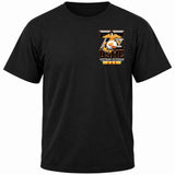 USMC Vietnam Veteran Semper Fi T-Shirt - Black - front view