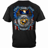Marine True Heroes T-Shirt - back view