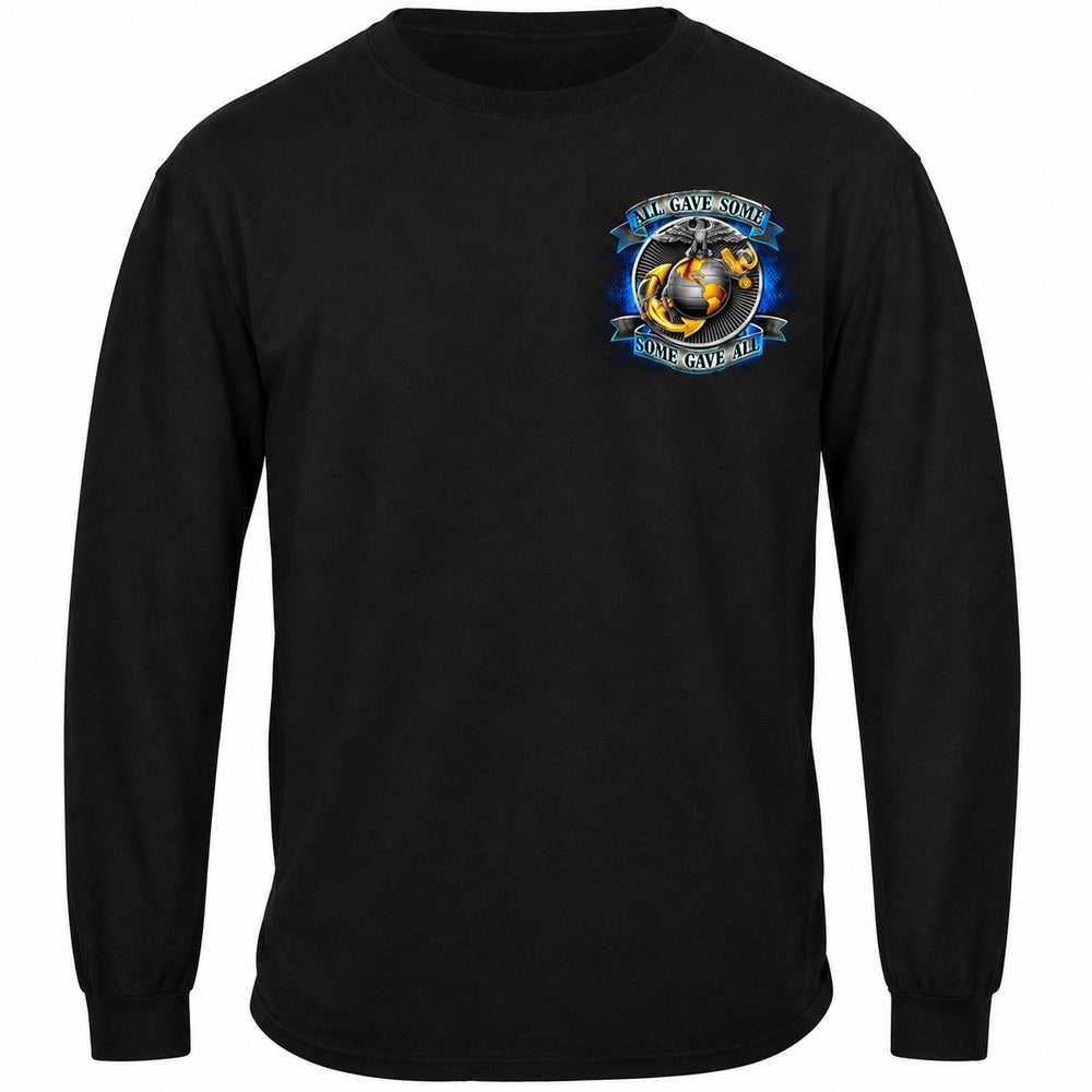 Marine True Heroes Long Sleeve T-Shirt - front view