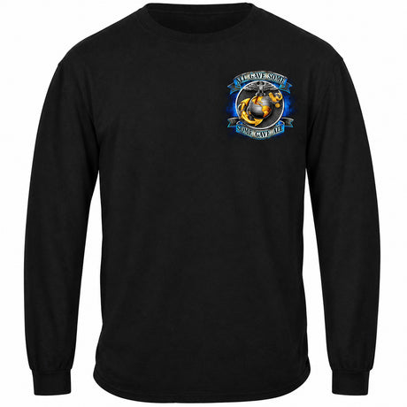 Marine True Heroes Long Sleeve T-Shirt - front view