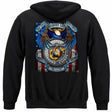 Marine True Heroes Hoodie - back view
