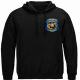 Marine True Heroes Hoodie - front view