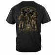 USMC Time Honor Tradition Marines T-Shirt - Black - back view