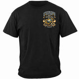 USMC Failure Is Not An Option T-Shirt - Black - front view