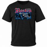 Elite Breed Boston Strong T-Shirt - Black - front view