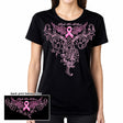 Elite Breed Pink Foil Fight Breast Cancer T-Shirt - back view