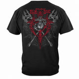 United States Marine Elite Breed Battle Axe T-Shirt - back view