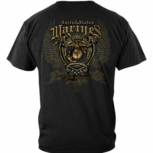 Marine Corps Elite Breed Rise Above Fear T-Shirt - back view