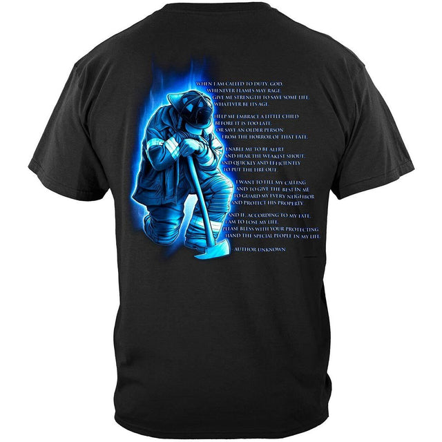 Faith Service Honor Firefighter T-shirt