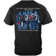 All Men are Created Equal Fallen Firefighter T-shirt - Black