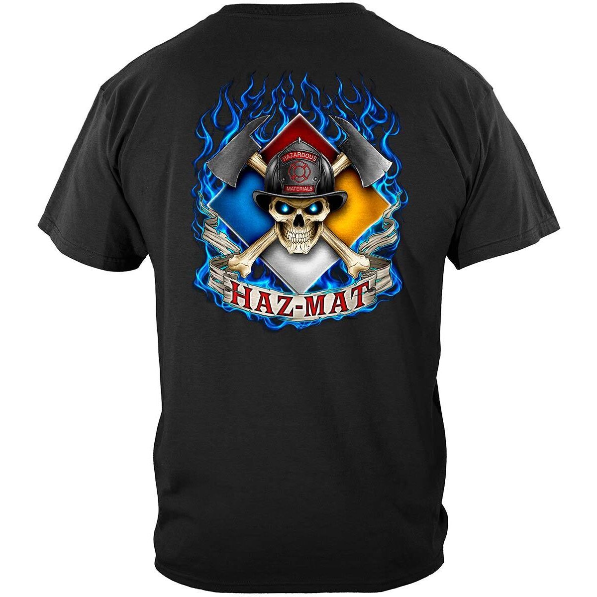 Haz Mat Skull T-shirt