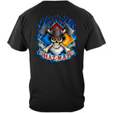 Haz Mat Skull T-shirt