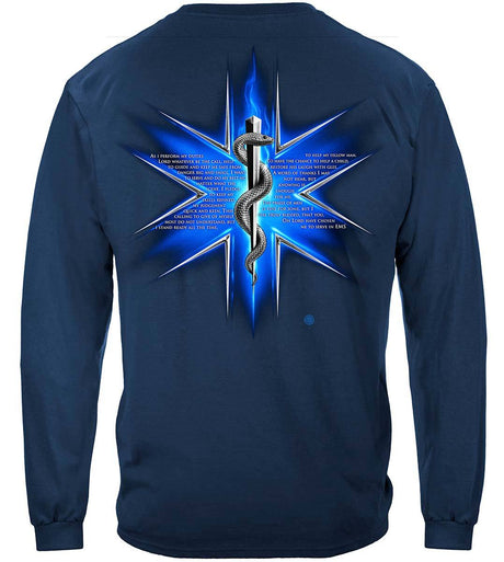 Paramedic Prayer Long Sleeve EMT T-shirt