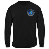 Service Before Self Long Sleeve Fire Rescue T-shirt