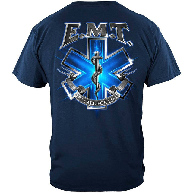 EMT On Call For Life T-shirt