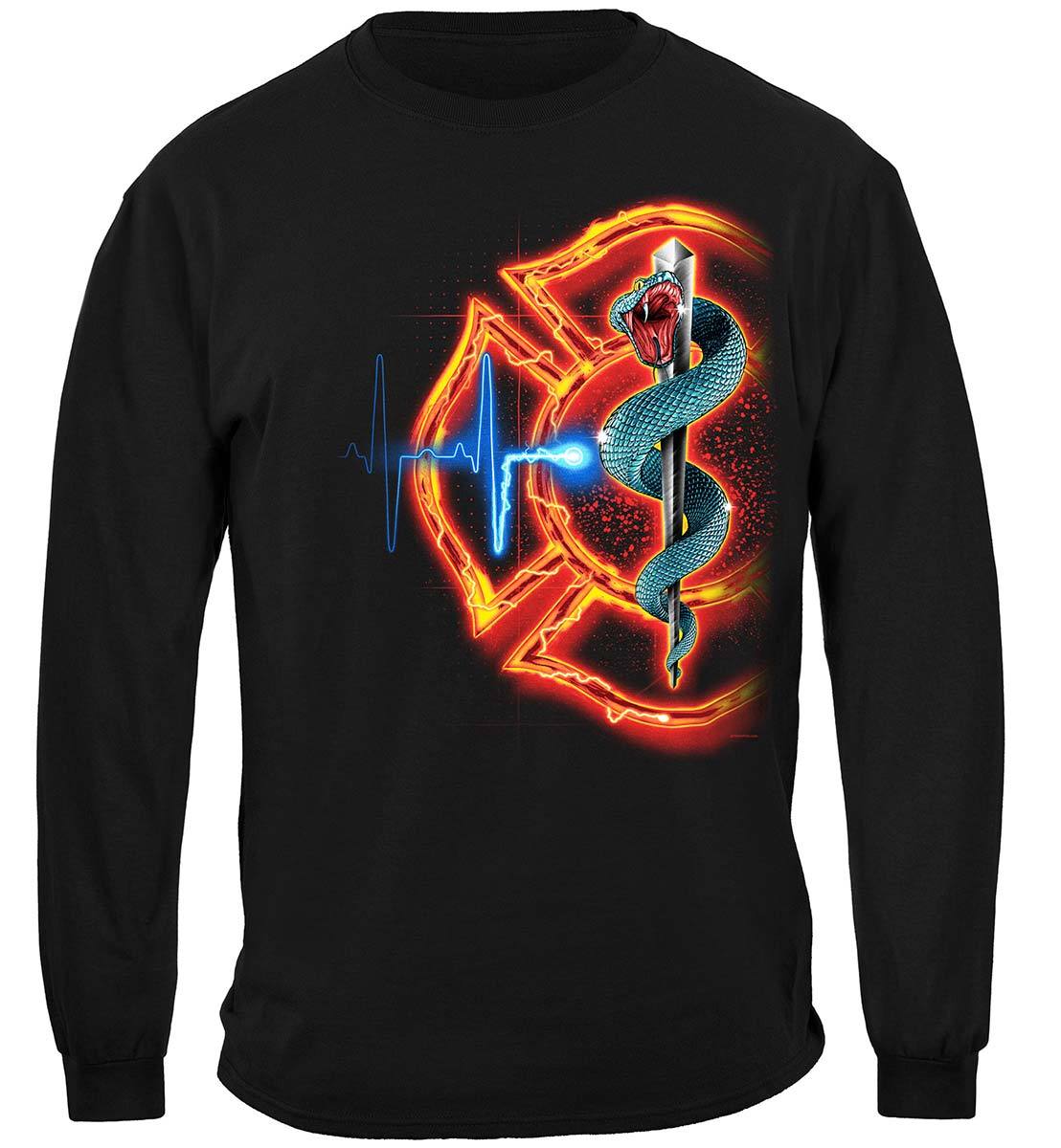 Fire Rescue T-shirt - Long Sleeve