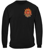 American Made Firefighter T-shirt - Long Sleeve