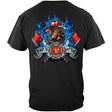 First In Last Out Firefighter T-shirt
