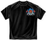 First In Last Out Firefighter T-shirt