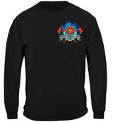 First In Last Out Firefighter T-shirt - Long Sleeve