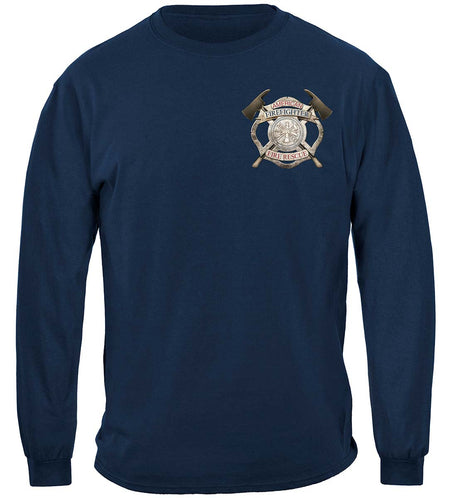 American Firefighter T-shirt - Long Sleeve