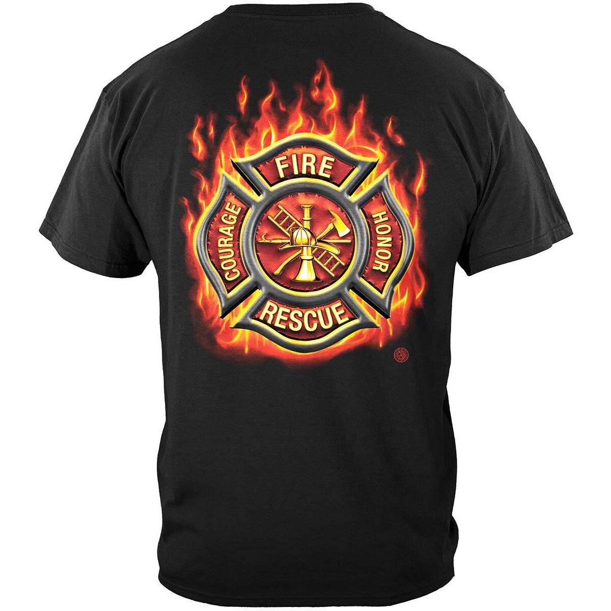 Fire Rescue Courage and Honor T-shirt