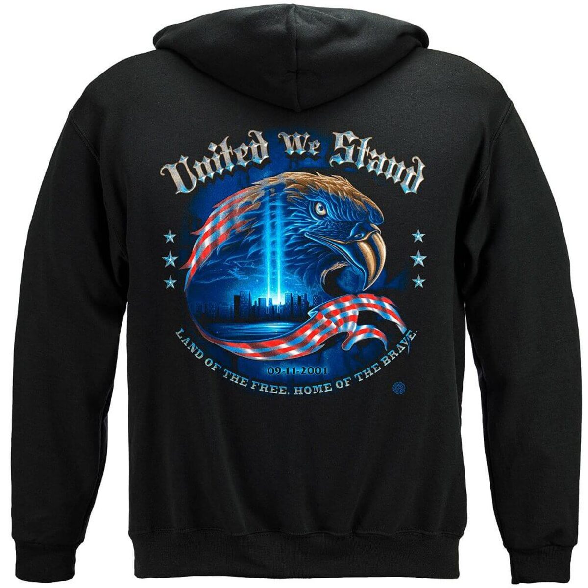United We Stand Patriotic Hoodie