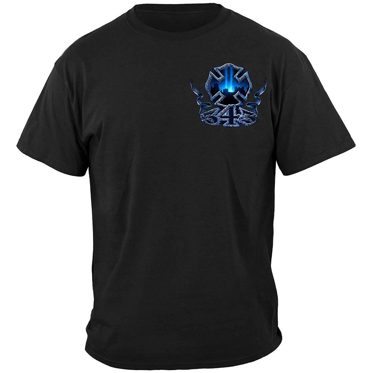 343 Fallen Brothers Firefighter 9/11 T-shirt